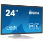 iiyama ProLite Monitor PC 60,5 cm (23.8") 1920 x 1080 Pixel Full HD LCD Touch screen Multi utente Bianco