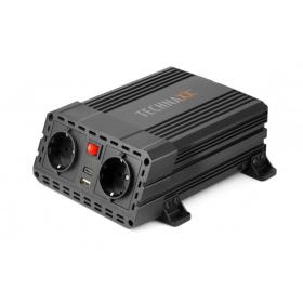 Technaxx TE19 power adapter inverter Auto 600 W Black