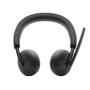 ▷ DELL WL3024 Headset Wired & Wireless Head-band Calls/Music USB Type-C Bluetooth Black | Trippodo