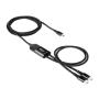 Buy CLUB3D USB Type-C, Y charging cable to 2x USB