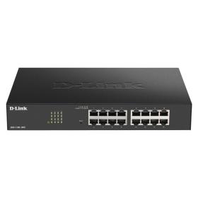 D-Link DGS-1100-16V2 Managed L2 Gigabit Ethernet (10 100 1000) Schwarz