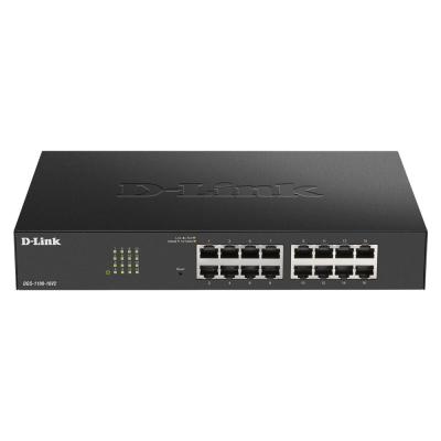 D-Link DGS-1100-16V2 Managed L2 Gigabit Ethernet (10 100 1000) Black