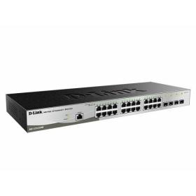 D-Link DGS-1210-28 ME E commutateur réseau Géré L2+ Gigabit Ethernet (10 100 1000) 1U Noir, Gris