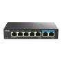 D-Link DMS-107 E switch di rete Non gestito Gigabit Ethernet (10 100 1000) Nero