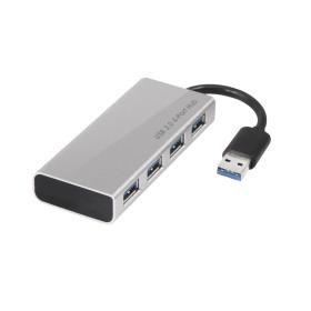 CLUB3D USB 3.0 Hub 4-Port con Power Adapter