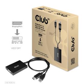CLUB3D DisplayPort to Dual Link DVI-D HDCP OFF version Active Adapter M F for Apple Cinema Displays