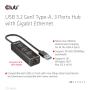 Buy CLUB3D USB 3.2 Gen1 Tipo-A, Hub de 3 Puertos