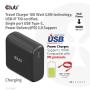 ▷ CLUB3D Travel Charger 100 Watt GAN technology, USB-IF TID certified, Single port USB Type-C, Power Delivery(PD) 3.