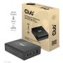 ▷ CLUB3D Travel Charger 132W GAN technology, Four port USB Type-A and -C, Power Delivery(PD) 3.