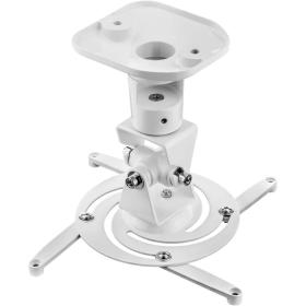 Techly Universal Ceiling Bracket for Projector, White ICA-PM 100WH