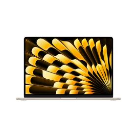 Apple MacBook Air Portátil 38,9 cm (15.3") Apple M M3 8 GB 256 GB SSD Wi-Fi 6E (802.11ax) macOS Sonoma Beige