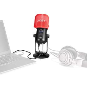 Joby JB01775-BWW microfono Nero, Rosso Microfono da studio