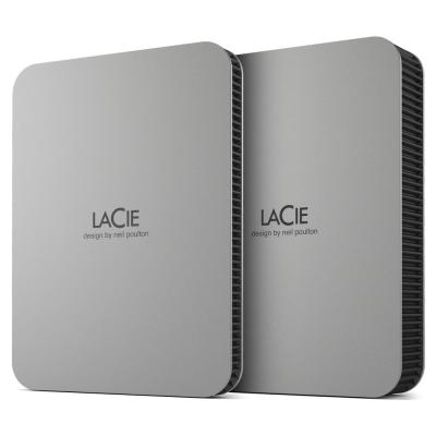 LaCie Mobile Drive (2022) disque dur externe 5 To Argent
