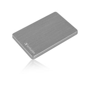 Verbatim Store 'n' Go ALU Slim Portable Hard Drive 1TB Space Grey