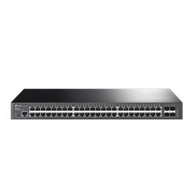 TP-Link JetStream TL-SG3452X commutateur réseau Géré L2+ Gigabit Ethernet (10 100 1000) 1U Noir