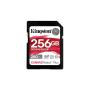 Kingston Technology 256GB Canvas React Plus SDXC UHS-II 280R 150W U3 V60 for Full HD 4K