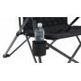 Outwell Ullswater Chaise de camping 4 pieds Noir