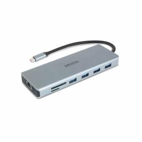 DICOTA D32065 Schnittstellen-Hub USB 3.2 Gen 1 (3.1 Gen 1) Type-C Silber