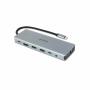 DICOTA D32065 Schnittstellen-Hub USB 3.2 Gen 1 (3.1 Gen 1) Type-C Silber