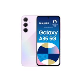 Samsung Galaxy A35 5G 16,8 cm (6.6") Dual SIM ibrida Android 14 USB tipo-C 8 GB 256 GB 5000 mAh Lillà