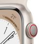Apple Watch Series 8 OLED 41 mm Digital 352 x 430 Pixel Touchscreen 4G Beige WLAN GPS