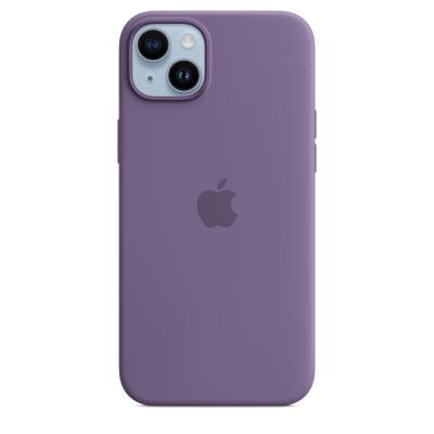 Apple Funda de silicona con MagSafe para el iPhone 14 Plus - Lirio