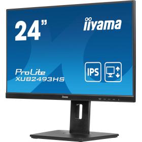 iiyama ProLite XUB2493HS-B6 computer monitor 60.5 cm (23.8") 1920 x 1080 pixels Full HD LED Black