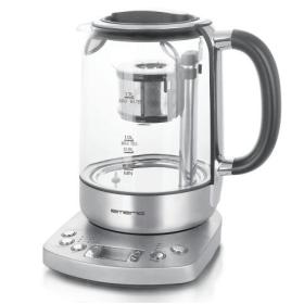 Emerio WK-122248 electric kettle 1.7 L 2200 W Stainless steel, Transparent
