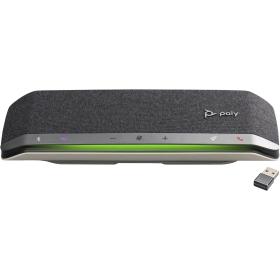 POLY Sync 40+ für Microsoft Teams zertifiziertes USB-A-USB-C-Speakerphone +BT700 USB-A-Adapter