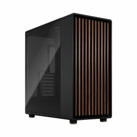 Fractal Design FD-C-NOR1X-02 carcasa de ordenador Midi Tower Negro, Carbón vegetal