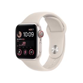 Apple Watch SE OLED 40 mm Digital 324 x 394 Pixeles Pantalla táctil 4G Beige Wifi GPS (satélite)