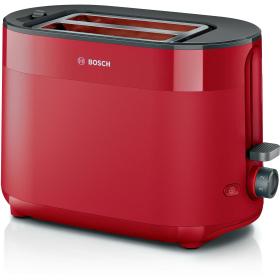 Bosch TAT2M124 tostadora 6 2 rebanada(s) 950 W Rojo