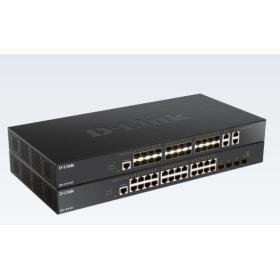 D-Link DXS-1210-28T Netzwerk-Switch Managed L2 L3 10G Ethernet (100 1000 10000) 1U Schwarz