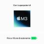 Apple MacBook Air Apple M M3 Ordinateur portable 38,9 cm (15.3") 16 Go 512 Go SSD Wi-Fi 6E (802.11ax) macOS Sonoma Marine