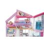 Barbie Casa di Malibu, Playset Richiudibile su Due Piani con Accessori, Giocattolo per Bambini 3+ Anni, FXG57