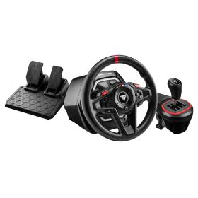 Thrustmaster T128 Shifter Pack Black USB Steering wheel + Pedals Analogue PC, Xbox