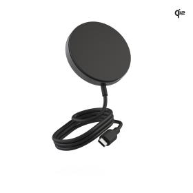 ZENS Pro 1 Auriculares, Smartphone Negro USB Cargador inalámbrico Carga rápida Interior