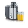 Severin ES 3566 juice maker Juice extractor 400 W Black, Stainless steel