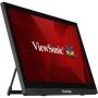 Viewsonic TD1630-3 Monitor PC 39,6 cm (15.6") 1366 x 768 Pixel HD LCD Touch screen Multi utente Nero