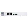 QNAP QSW-308S switch di rete Non gestito Gigabit Ethernet (10 100 1000) Bianco