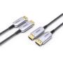 FiberX FX-I250-015 DisplayPort cable 15 m Black, Silver