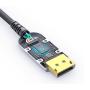 FiberX FX-I250-015 câble DisplayPort 15 m Noir, Argent