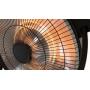 Sunred Retro Indoor Black, Brown 2100 W Halogen electric space heater