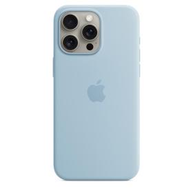 Apple Coque en silicone avec MagSafe pour iPhone 15 Pro Max - Bleu clair