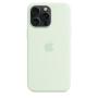 Apple Custodia MagSafe in silicone per iPhone 15 Pro Max - Menta fredda