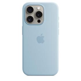 Apple Custodia MagSafe in silicone per iPhone 15 Pro - Blu chiaro