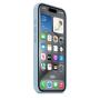 Apple iPhone 15 Pro Silikon Case mit MagSafe – Hellblau