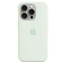 Apple iPhone 15 Pro Silikon Case mit MagSafe – Blassmint