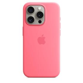 Apple Custodia MagSafe in silicone per iPhone 15 Pro - Rosa