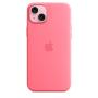 Apple iPhone 15 Plus Silikon Case mit MagSafe – Pink